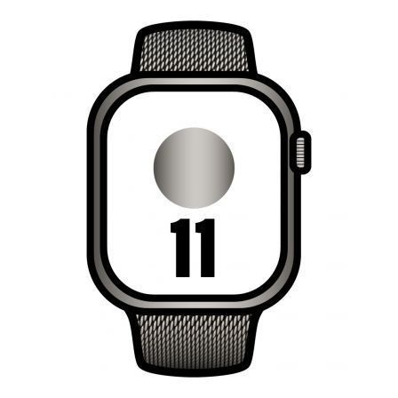 Apple Watch Series 11 GPS + Cellular 42 mm Titanio Natural con Pulsera Milanese Loop